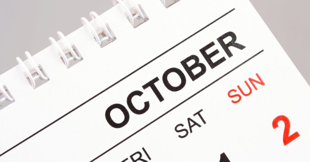 october